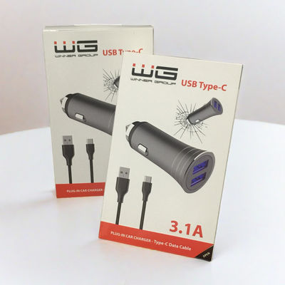 Scatole di imballaggio in carta a fessura a fine a fessura CMYK Offest Printing per elettronica di consumo