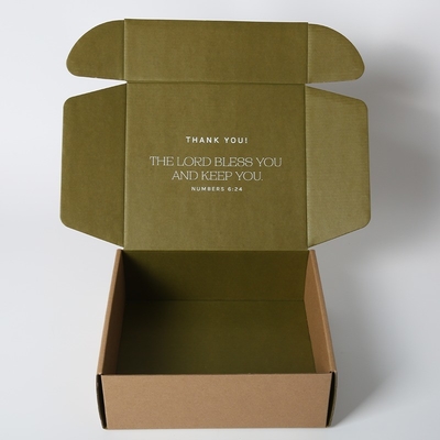 comprare Imballaggio in rilievo Imballaggio in rilievo Kraft Corrugated Box Brown Craft Packaging per cappelli e vestiti online manufacture