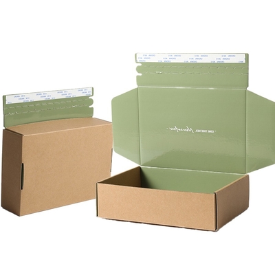 comprare Cassa corrugata Kraft rigida a cerniera per l'imballaggio di spedizione Pantone CMYK Colore personalizzato online manufacture