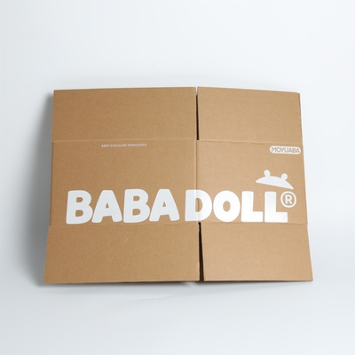 comprare Cartone Kraft ondulato a inchiostro bianco quadrato, cartone Kraft per merci leggere online manufacture