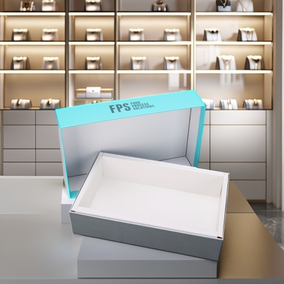 comprare OEM Logo rigido Gioielli personalizzati Scatole regalo di carta rivestita Scatola di imballaggio regalo online manufacture