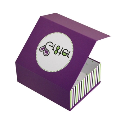 Scatola pieghevole in cartone nero con chiusura magnetica, scatola regalo pieghevole con stampa CMYK