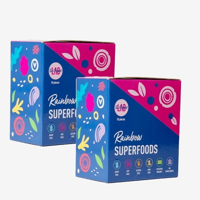 Dimensioni personalizzate accettate Colori corrugati Tuck End Packaging per scatole regalo alimentari