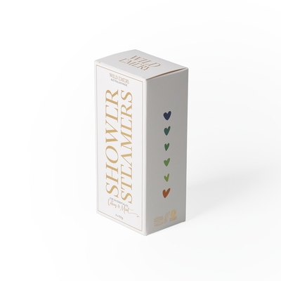 Cartone Quadrato Perfume Bottiglia vuota Box per doccia macchina a vapore spessore di progettazione personalizzata