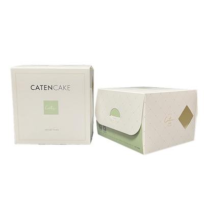 Casella di imballaggio per sapone in carta con logo a forma personalizzata