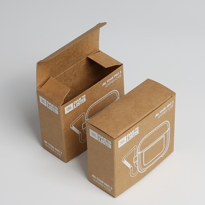 Ordine personalizzato accettato confezionamento di scatole di carta artigianale con verniciatura e design di inserto per scatole di posta ecologica