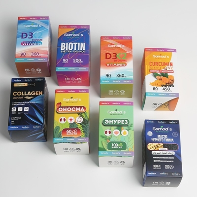 Disegno personalizzato carta rivestita Tuck End Box Stampa a lato singolo per imballaggi di profumi